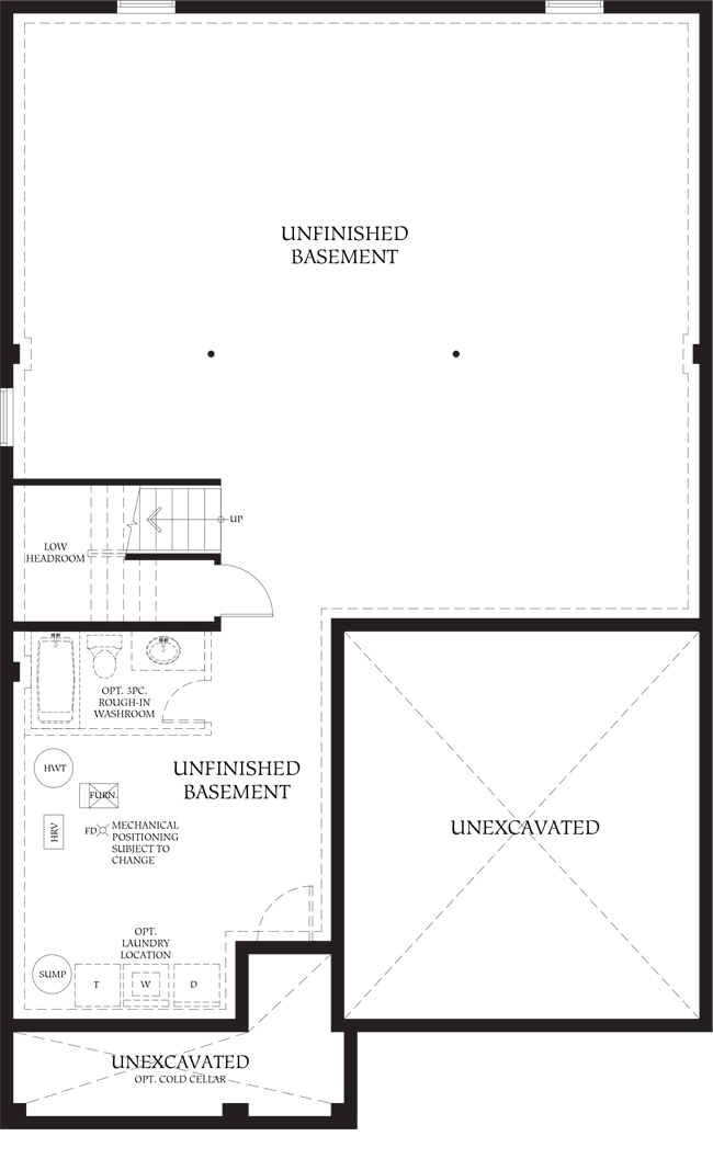 Basement floorplan