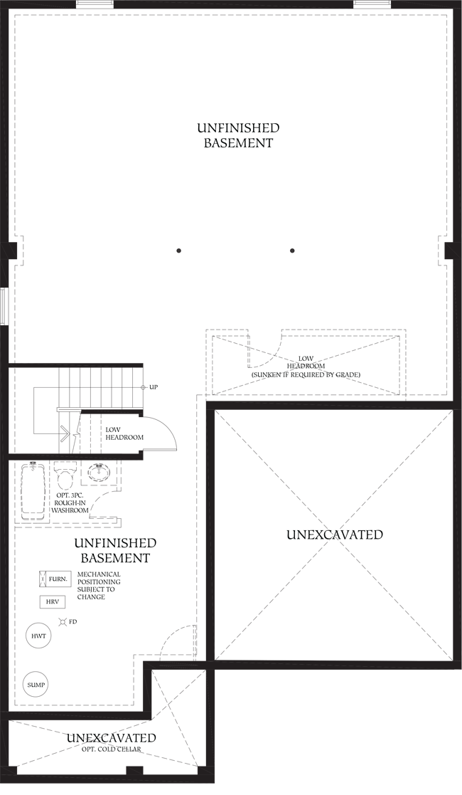 Basement floorplan